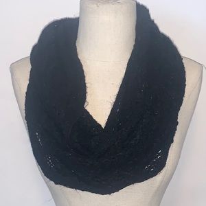 Black Infinity Scarf